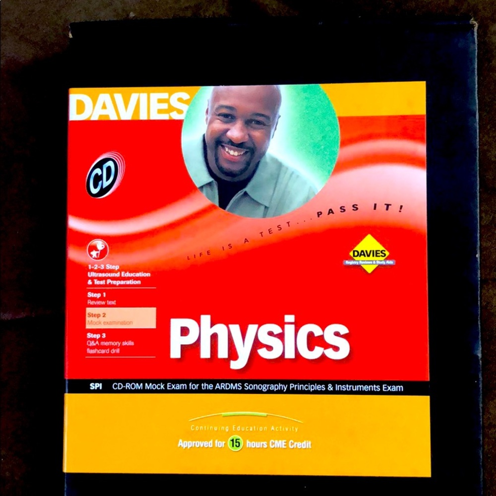 Ultrasound Physics cd rom mock exam for ARDMS SPI